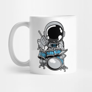 Astronaut Drummer Mug